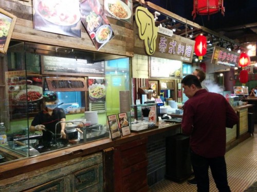 タイ料理の店