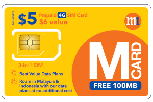 M card $5