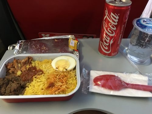 機内食事2