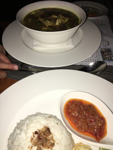 パドマリゾートウブドで夕食