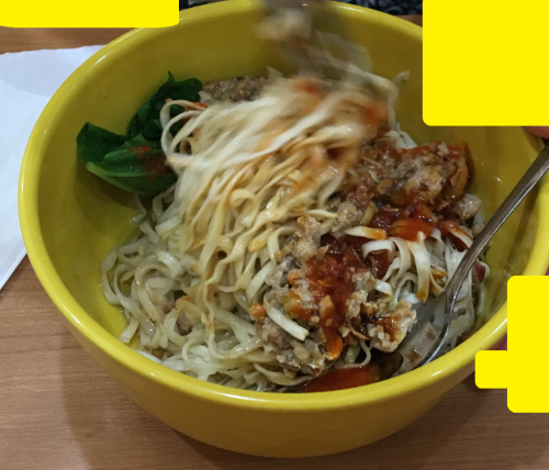 クタでの食事1
