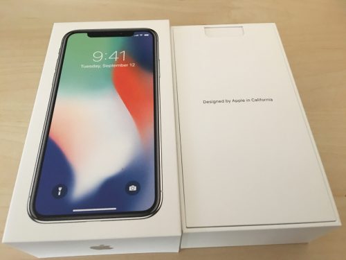 iPhone Xの開封1