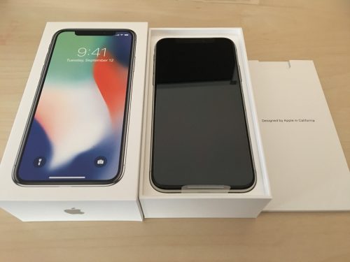 iPhone Xの開封2