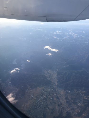 成田空港行き(機内から撮影2)