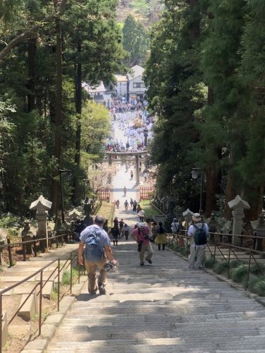 鹽竈神社花まつりのお神輿？