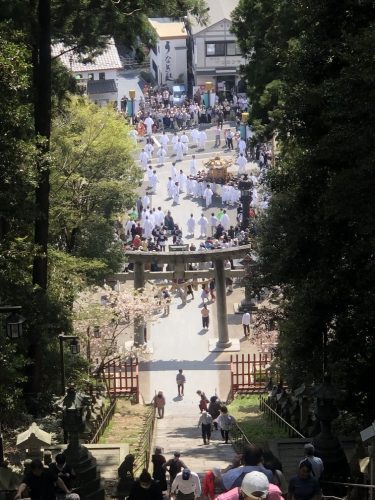 鹽竈神社花まつりのお神輿？