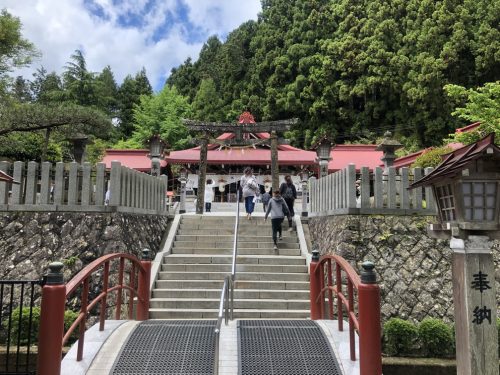 金蛇水神社の鳥居