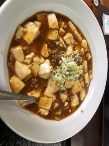 中華料理「情縁閣」麻婆飯