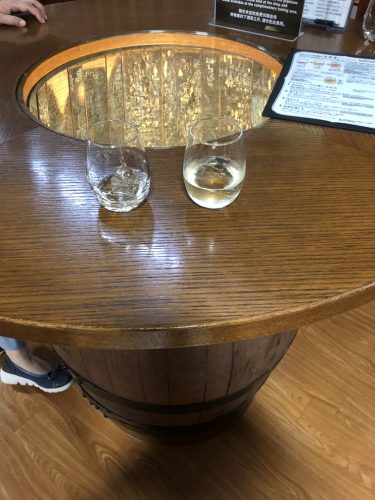 宮城蒸留所見学最後の試飲12