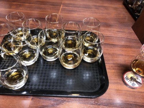 宮城蒸留所見学最後の試飲15