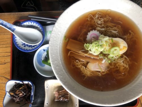 仙北市の森の駅の長四郎「ラーメン」