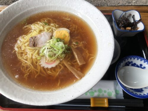 仙北市の森の駅の長四郎「ラーメン」